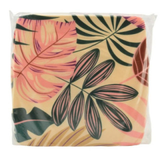 Poduszka na taboret 30x30cm kwadrat mix na gumkę